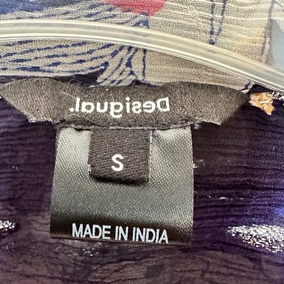 Desigual long sleeve fancy blouse - Picture 5 of 5